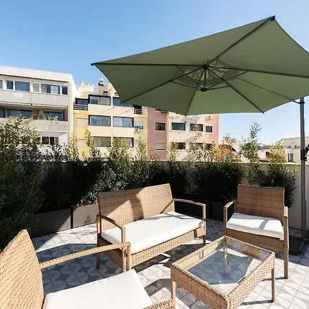 Eduardo Vii Park Amazing With Terrace Apartment Lissabon